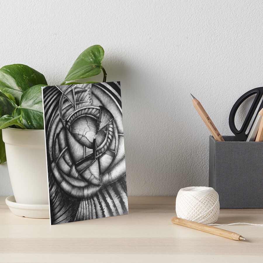 Item preview, Art Board Print designed and sold by ReneGenten.