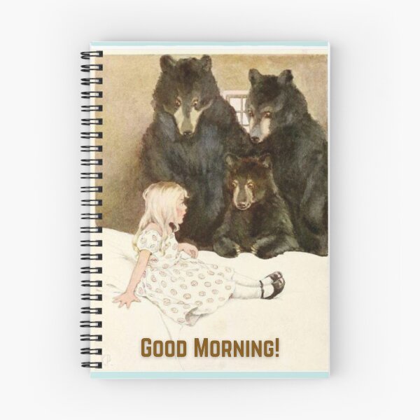Item preview, Good Morning!  Goldilocks and the Three Bears  designed and sold by NoisyNosyNancy.