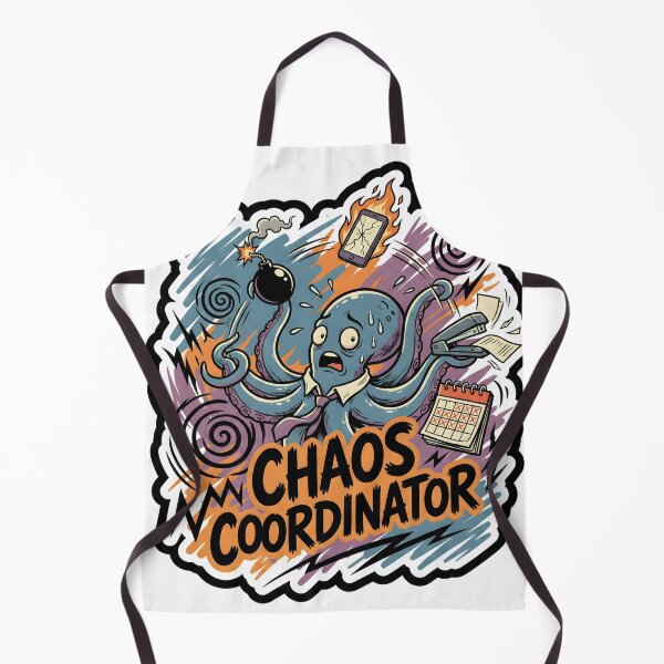 Item preview, Chaos Coordinator | Multitasking Octopus & Office Humor Art designed and sold by GhostMode404.