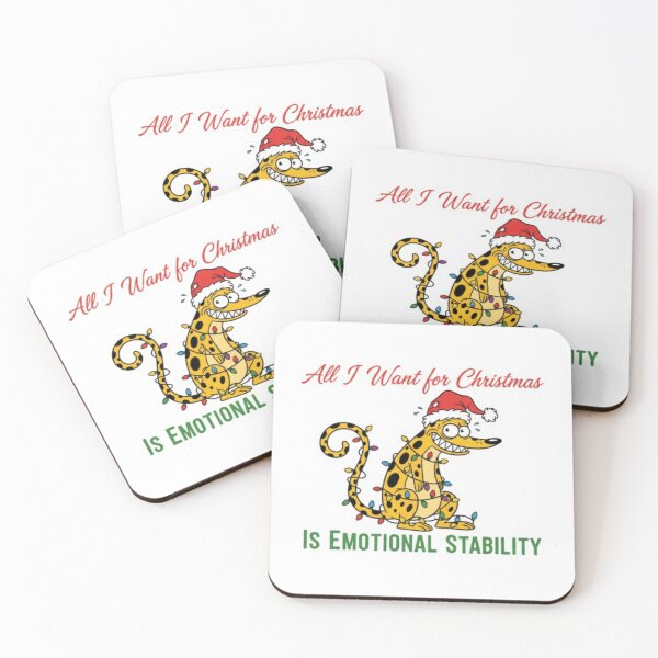 Item preview, All I Want For Christmas Is Emotional Stability – Funny Mental Health Holiday Gift designed and sold by MarsupilamiFans.