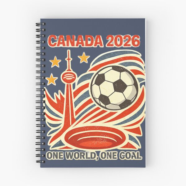 Item preview, Canada 2026 – One World One Goal designed and sold by farzan-design.