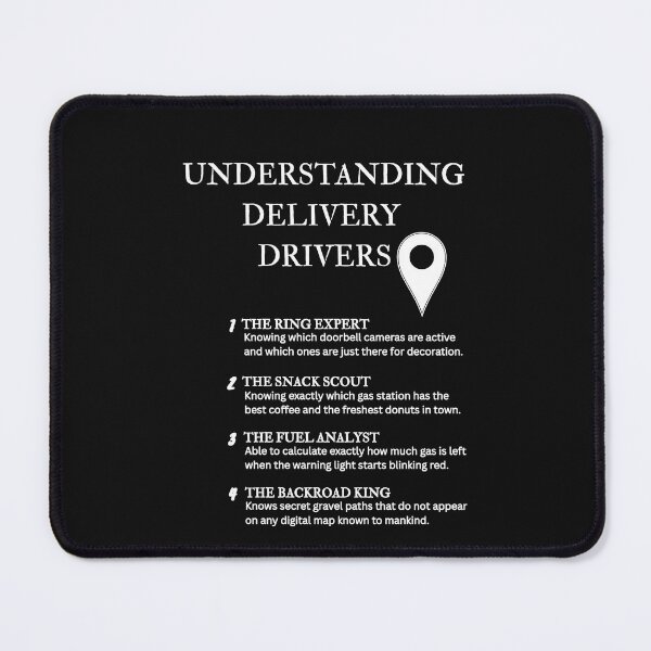 Item preview, Funny Mail Carrier Definition Art Print – Black designed and sold by PsyFlow35.
