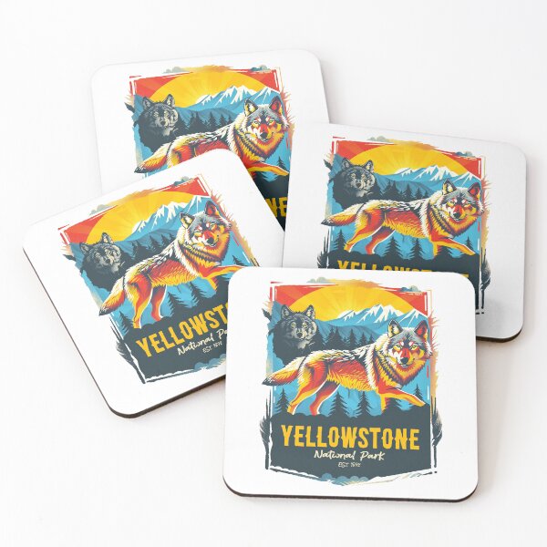 Item preview, Wolf Of Yellowstone National Park designed and sold by Wild-Co.
