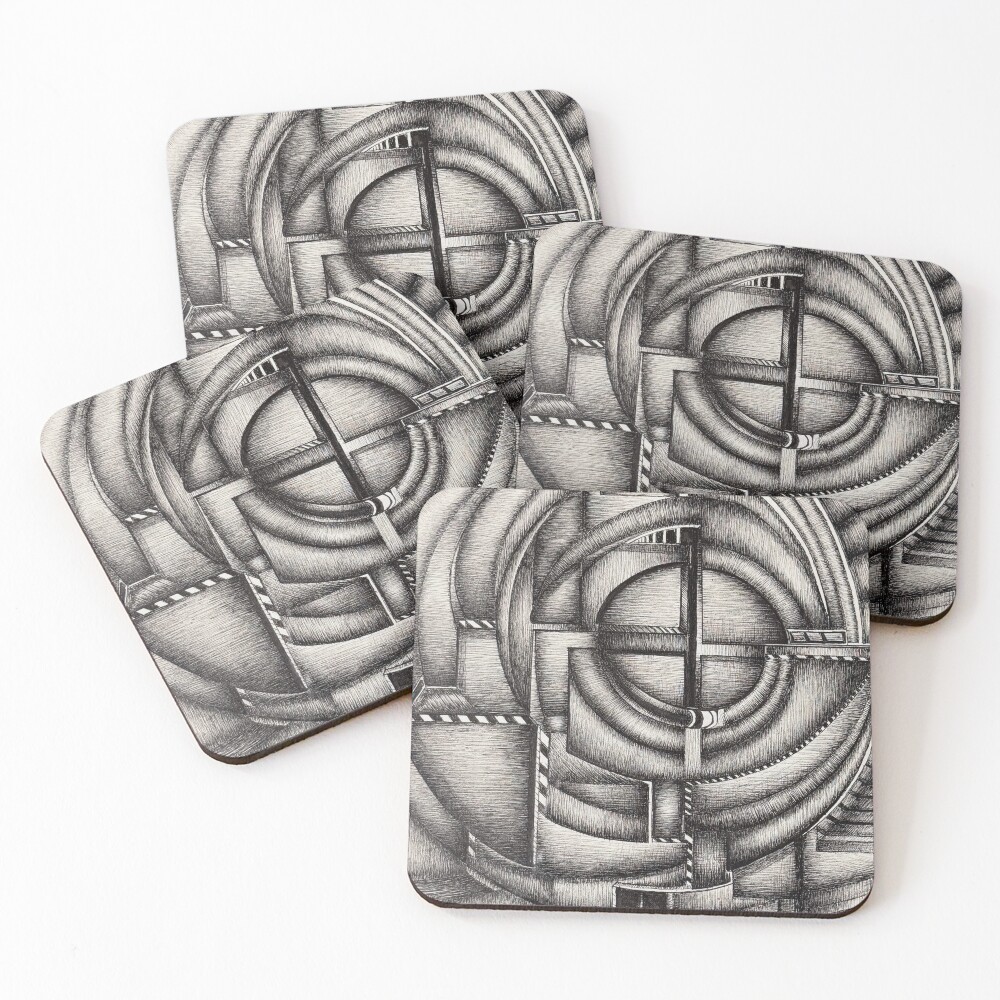 Item preview, Coasters (Set of 4) designed and sold by ReneGenten.