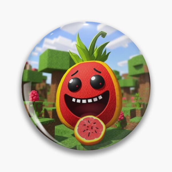 Item preview, Smiling Watermelon in Minecraft World | Gamer Gift Idea | Minecraft  designed and sold by Al-Ziyyel Studio✨.