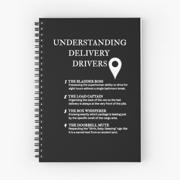Item preview, Delivery Driver Appreciation Gift For Men Women – Black designed and sold by PsyFlow35.