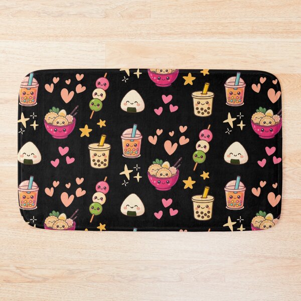 Item preview, Adorable Asian Food and Drinks Pattern 1 designed and sold by Lia Vina.