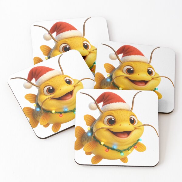 Item preview, Christmas Yellow Bullhead Catfish designed and sold by Sillytoe.