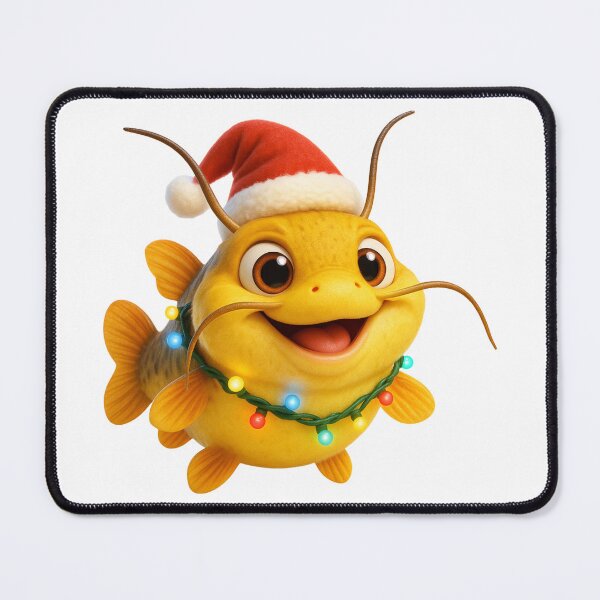 Item preview, Christmas Yellow Bullhead Catfish designed and sold by Sillytoe.