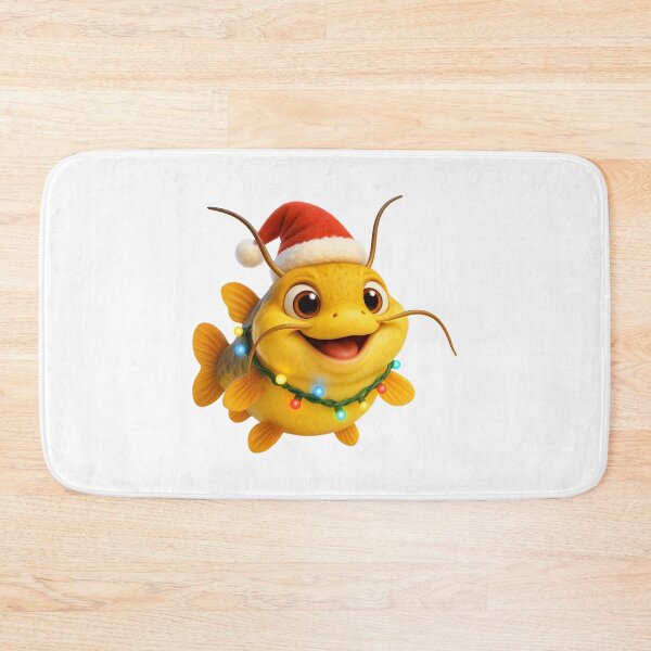 Item preview, Christmas Yellow Bullhead Catfish designed and sold by Sillytoe.