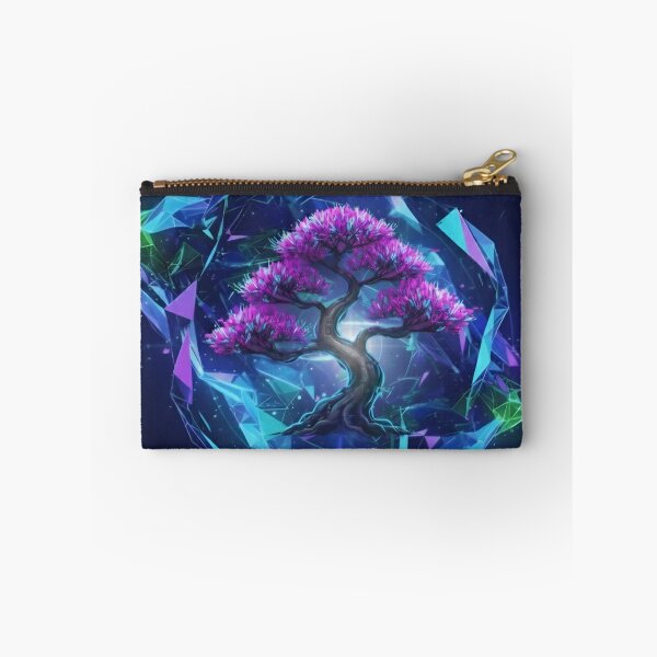 Item preview, Cybernetic Zen: Neon Bonsai in Crystal Void designed and sold by JanRizz.