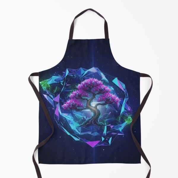 Item preview, Cybernetic Zen: Neon Bonsai in Crystal Void designed and sold by JanRizz.