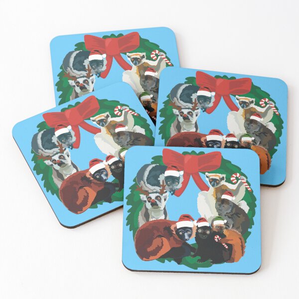 Item preview, Lemur Christmas  designed and sold by PrettylittlepastelUk.