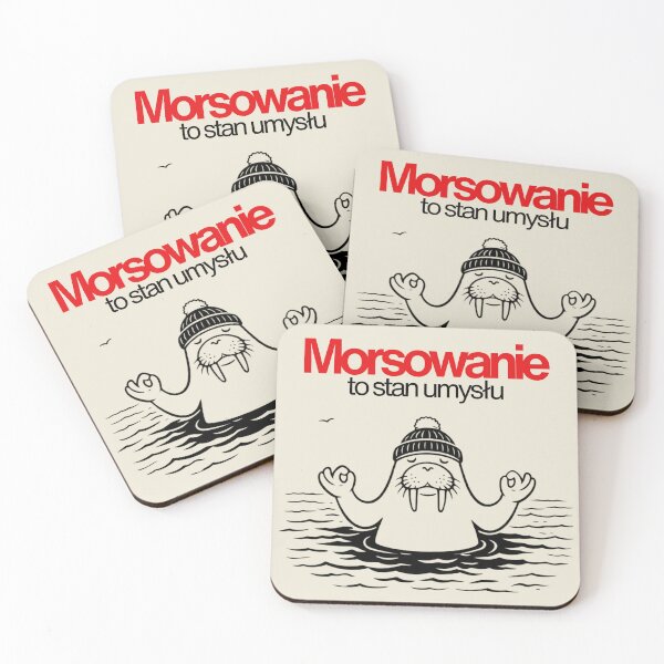 Item preview, Morsowanie To Stan Umysłu | Funny Polish Walrus | Zabawny Mors designed and sold by Anniko Art Studio.