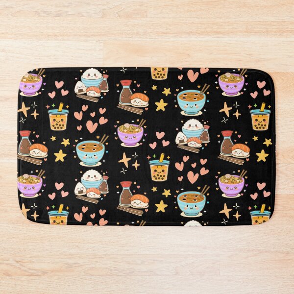 Item preview, Adorable Asian Food and Drinks Pattern 2 designed and sold by Lia Vina.