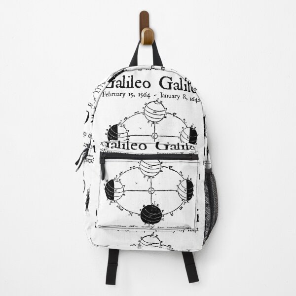 Item preview, Nerdy Vintage Galileo Galilei Science Teacher Black Text designed and sold by MathWare MathClips.