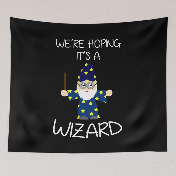 Item preview, Were Hoping It's A Wizard Funny Expecting Mother  designed and sold by CreativeStrike.