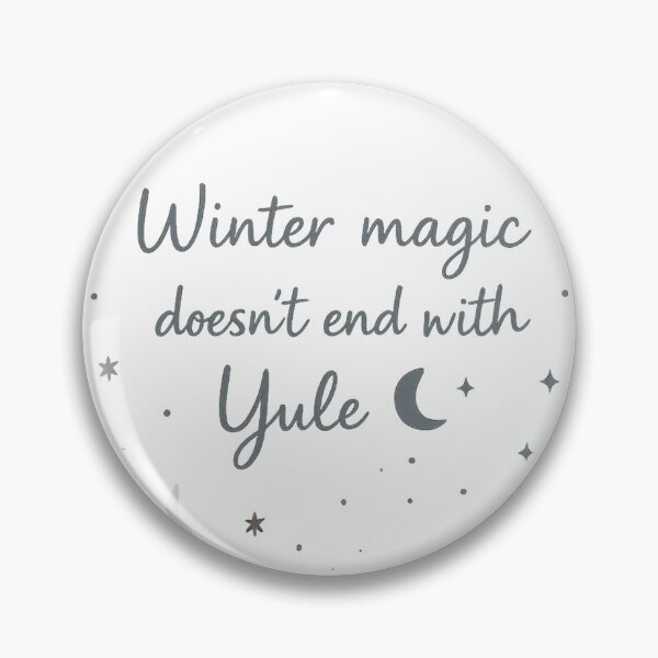 Item preview, Winter Magic Doesn’t End with Yule — Cozy Pagan Winter Art designed and sold by Miagolio.