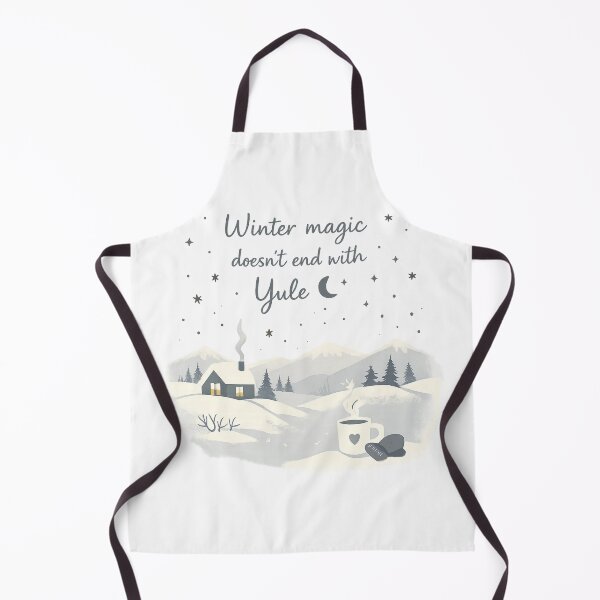 Item preview, Winter Magic Doesn’t End with Yule — Cozy Pagan Winter Art designed and sold by Miagolio.