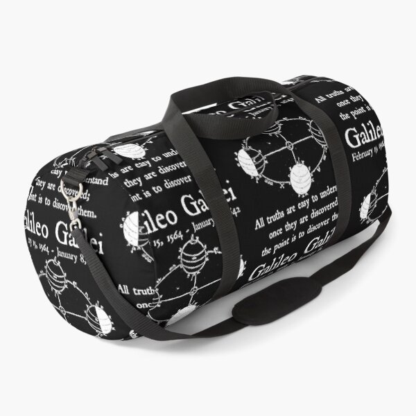 Item preview, Nerdy Vintage Galileo Galilei Science Teacher White Text designed and sold by MathWare MathClips.