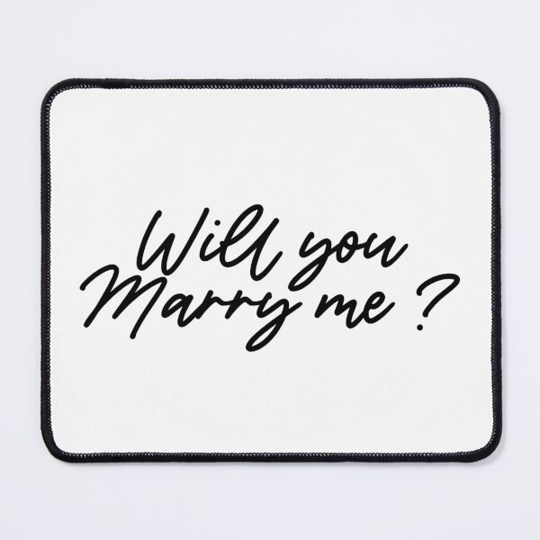 Item preview, Will you Marry Me? designed and sold by hazywares.