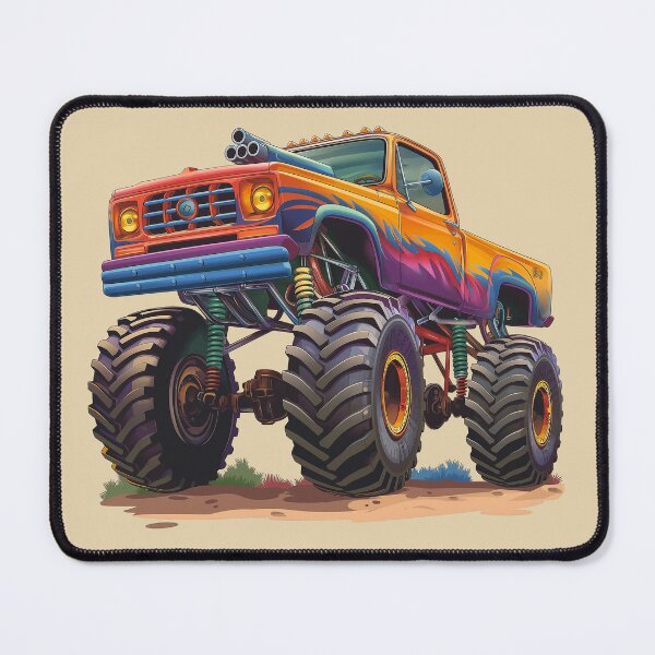 Item preview, Colorful Monster Truck designed and sold by Wild-Co.