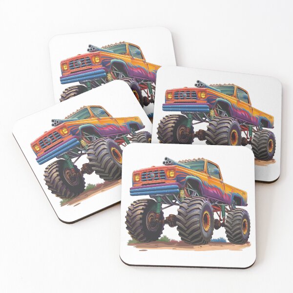 Item preview, Colorful Monster Truck designed and sold by Wild-Co.