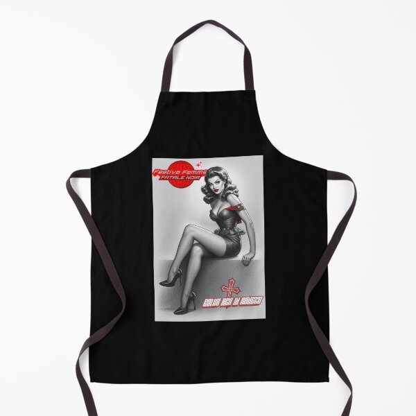 Item preview, Festive Femme Fatale Noir – Color Her in Danger designed and sold by Mark Mentzer.