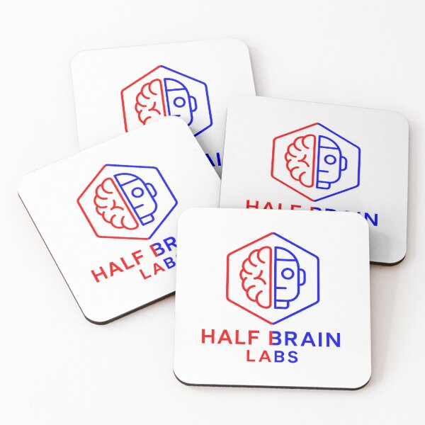 Item preview, HB Red & Blue designed and sold by Half Brain Labs.