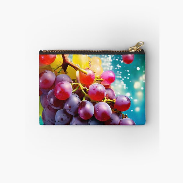Item preview, Ripe grapes in vibrant colors designed and sold by Mianku | Für das Leben.