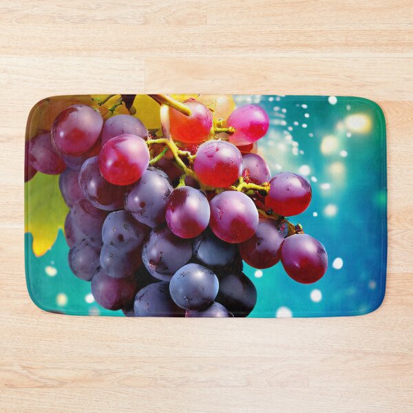 Item preview, Ripe grapes in vibrant colors designed and sold by Mianku | Für das Leben.
