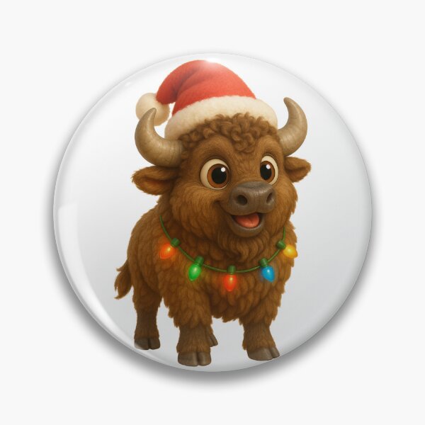 Item preview, Christmas Bison designed and sold by Sillytoe.