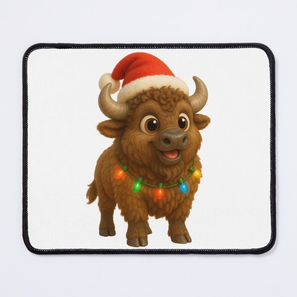 Item preview, Christmas Bison designed and sold by Sillytoe.