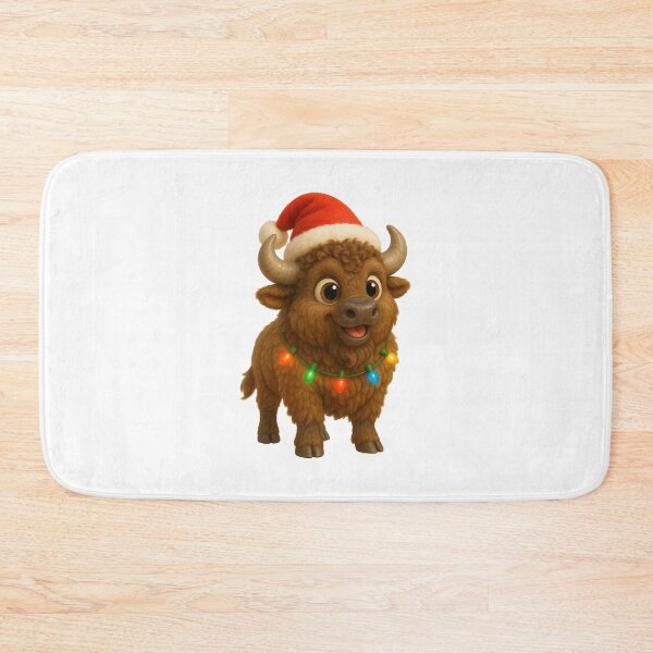 Item preview, Christmas Bison designed and sold by Sillytoe.