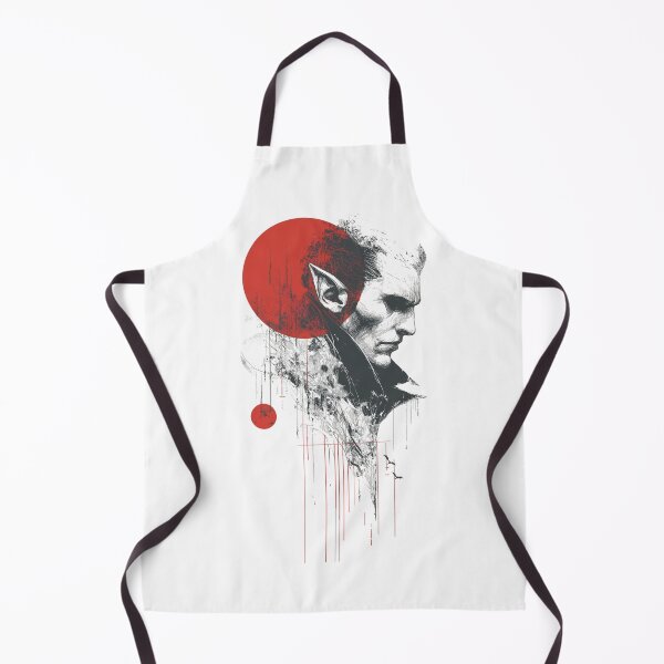 Item preview, Vampire Portrait – Modern Gothic Dark Fantasy Illustration designed and sold by MythologyRealm.