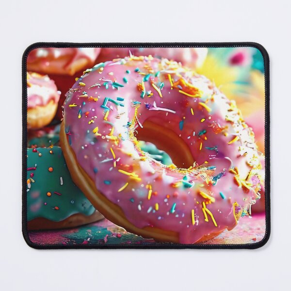 Item preview, Colorful donuts with sugar sprinkles designed and sold by Mianku | Für das Leben.