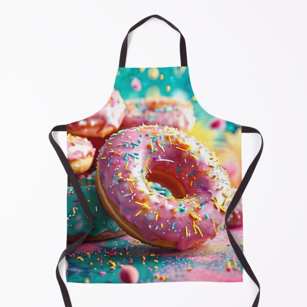 Item preview, Colorful donuts with sugar sprinkles designed and sold by Mianku | Für das Leben.