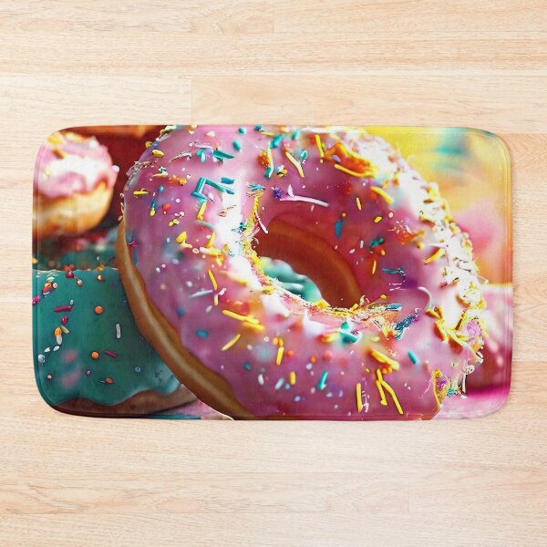 Item preview, Colorful donuts with sugar sprinkles designed and sold by Mianku | Für das Leben.