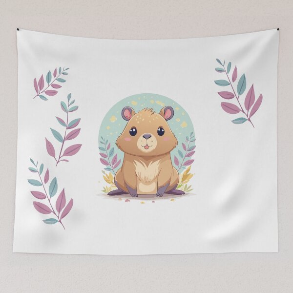 Item preview, Kawaii Capybara designed and sold by Rocamisetas.