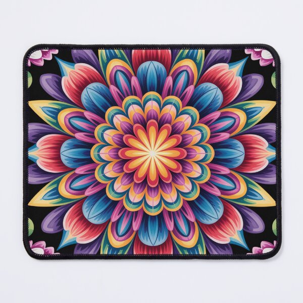 Item preview, A vibrant spiritual mandala intricate geometric patterns. designed and sold by Lilashakti ⭐️ ⭐️ ⭐️ ⭐️ ⭐️.