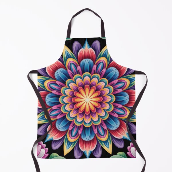 Item preview, A vibrant spiritual mandala intricate geometric patterns. designed and sold by Lilashakti ⭐️ ⭐️ ⭐️ ⭐️ ⭐️.