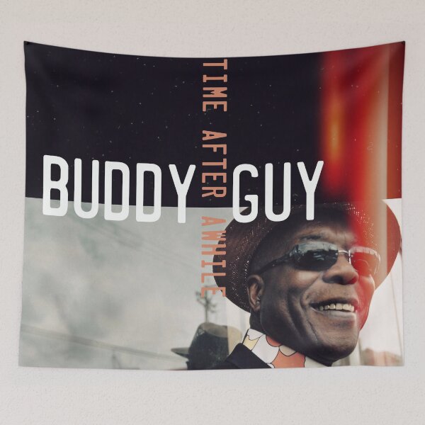 Item preview, my time buddy guy guitar tour 2026 cobalah designed and sold by rthajolicoe.