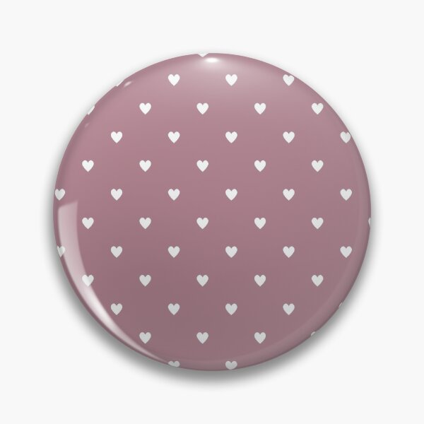 Item preview, White heart pattern on a purple - rosewood background designed and sold by snoWorkshop.
