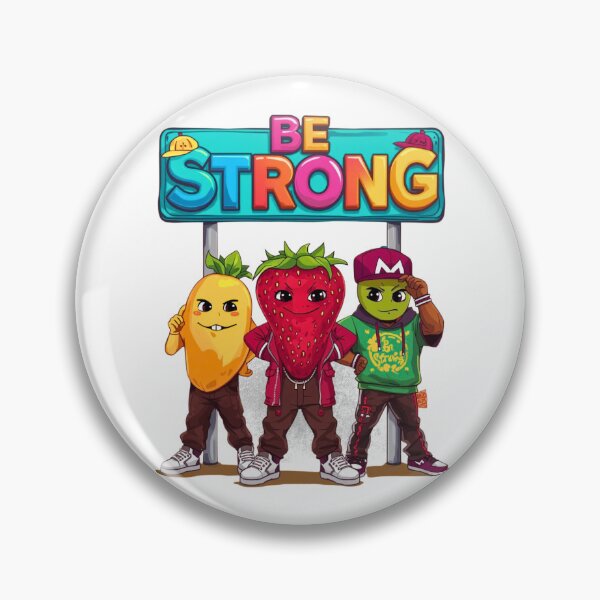 Item preview, Copy of Be Strong Fruits funny Design designed and sold by Modern-Tropical.