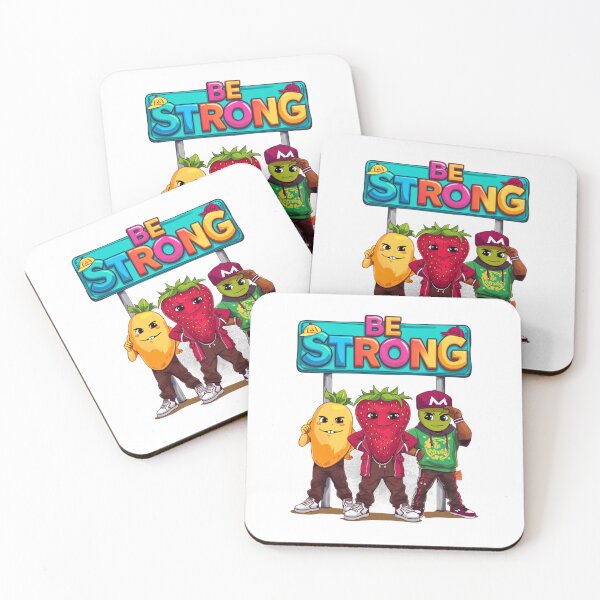 Item preview, Copy of Be Strong Fruits funny Design designed and sold by Modern-Tropical.