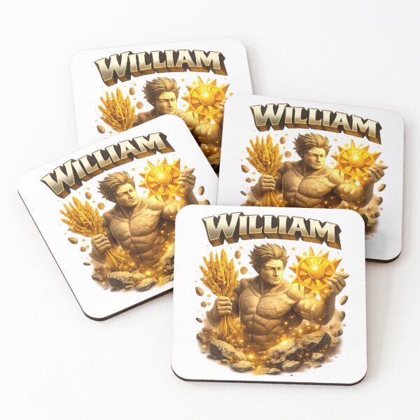 Item preview, William Virgo – Zodiac Harvest Fantasy Name Art designed and sold by AlexLineArt.