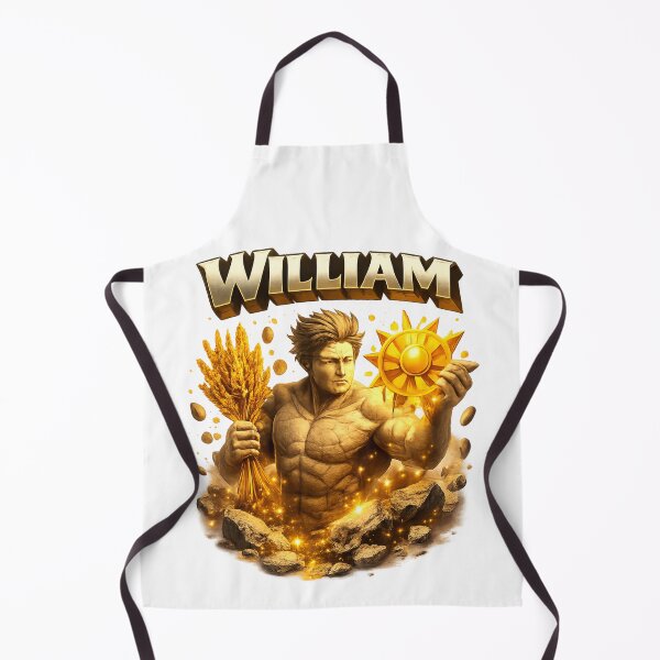 Item preview, William Virgo – Zodiac Harvest Fantasy Name Art designed and sold by AlexLineArt.