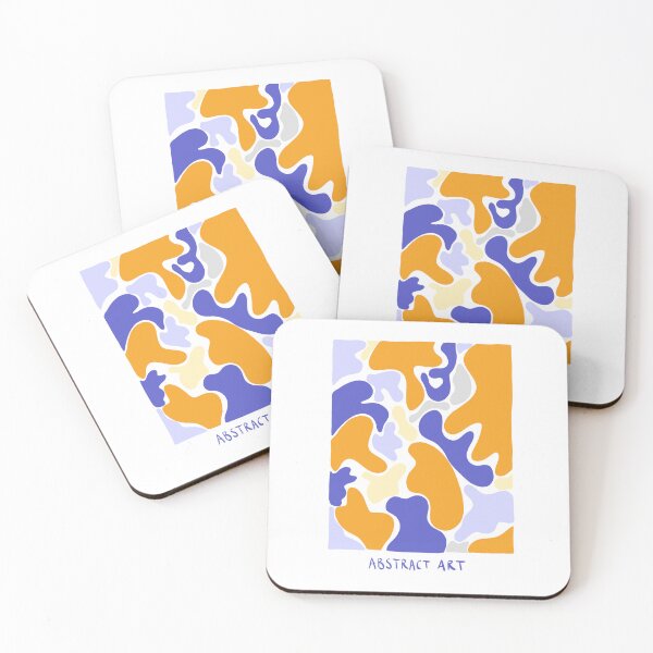 Item preview, Abstract Art – Colorful Organic Shapes Illustration designed and sold by M Uzumyemez.