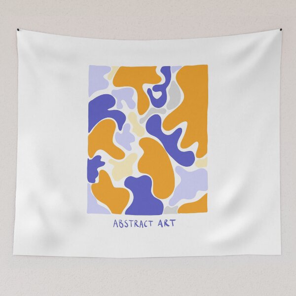 Item preview, Abstract Art – Colorful Organic Shapes Illustration designed and sold by M Uzumyemez.