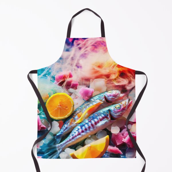 Item preview, Fish arrangement with citrus fruits and ice cream designed and sold by Mianku | Für das Leben.